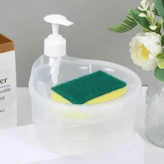 DOUBLE LAYER SOAP DISPENSER